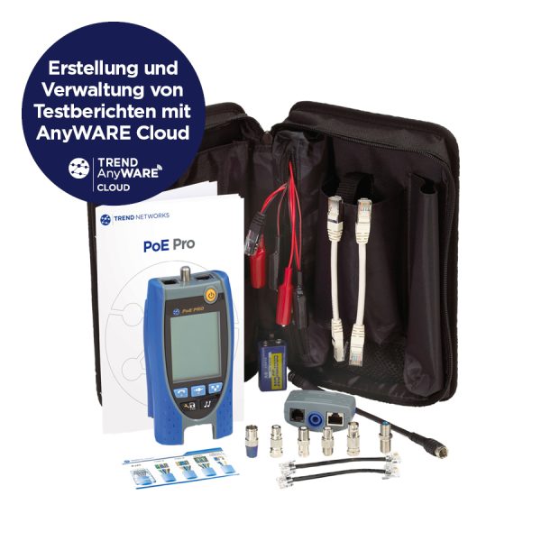 PoE TESTER – PoE Pro (mit Bluetooth)