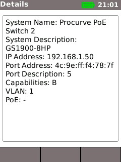 navitek nt ldp lldp edp port angaben