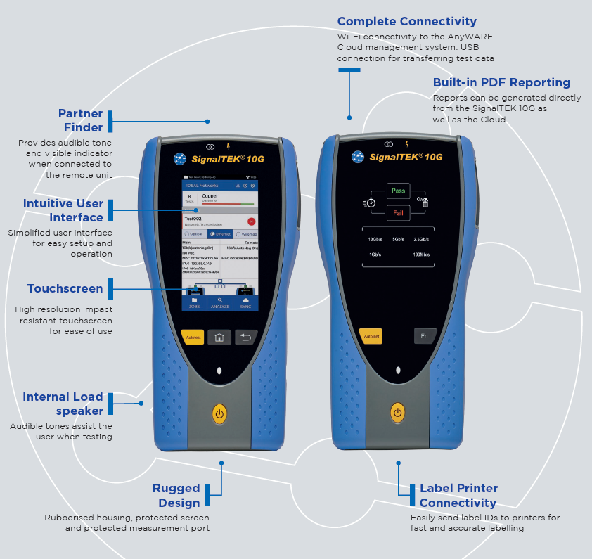 SignalTEK 10G Features